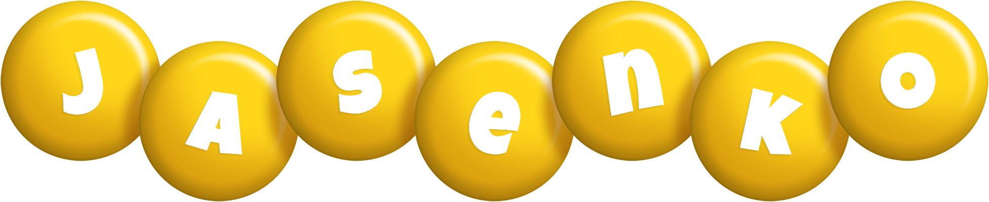Jasenko candy-yellow logo