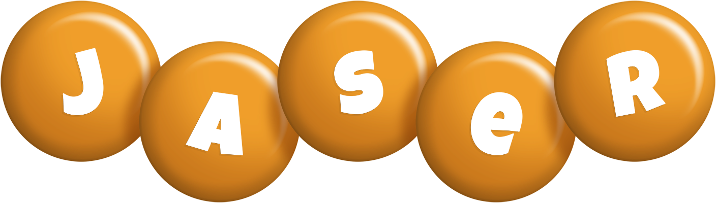 Jaser candy-orange logo