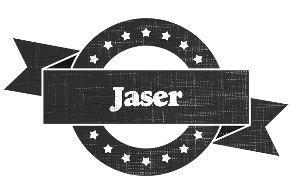 Jaser grunge logo