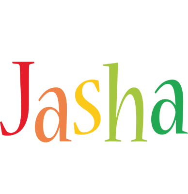 Jasha birthday logo