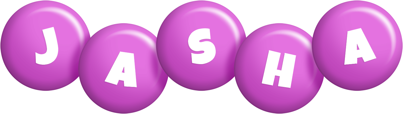 Jasha candy-purple logo