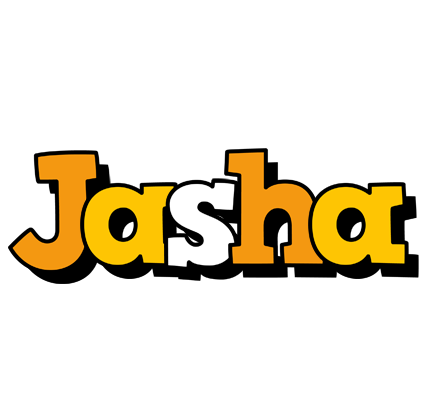 Jasha cartoon logo