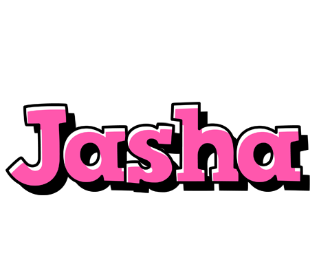 Jasha girlish logo