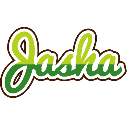 Jasha golfing logo
