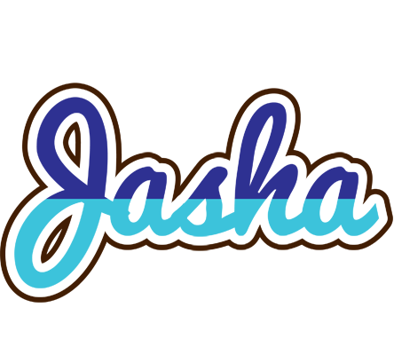 Jasha raining logo