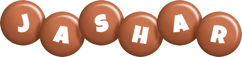 Jashar candy-brown logo