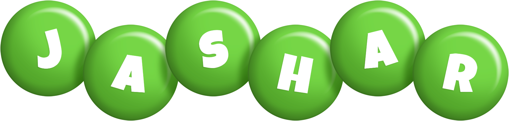 Jashar candy-green logo