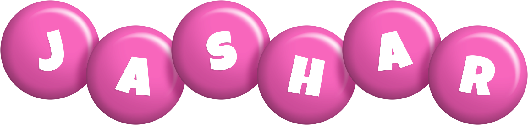 Jashar candy-pink logo