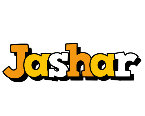 Jashar cartoon logo