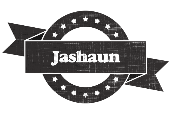 Jashaun grunge logo