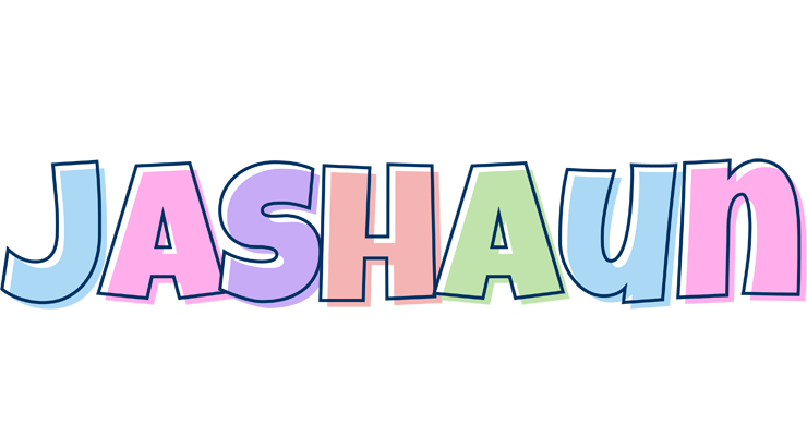 Jashaun pastel logo