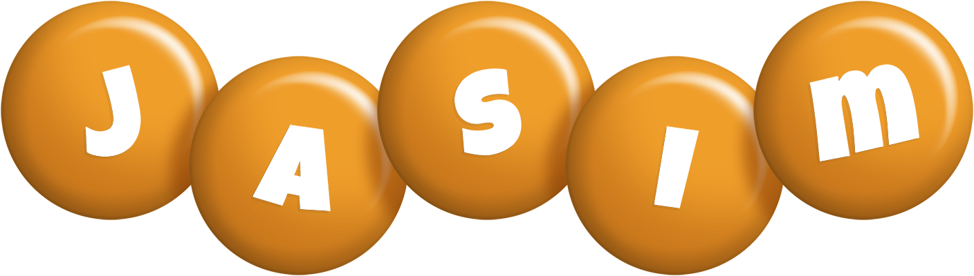 Jasim candy-orange logo