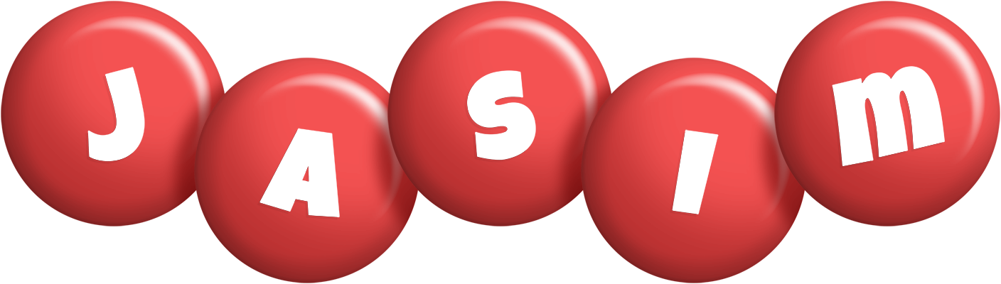 Jasim candy-red logo