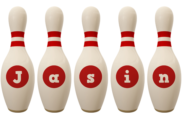 Jasin bowling-pin logo