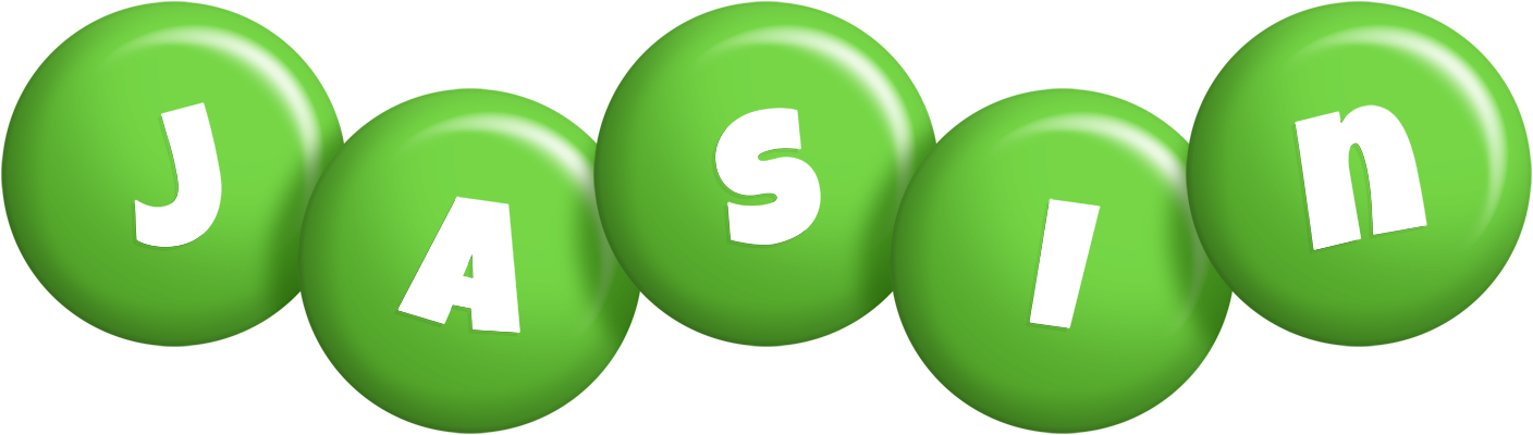 Jasin candy-green logo