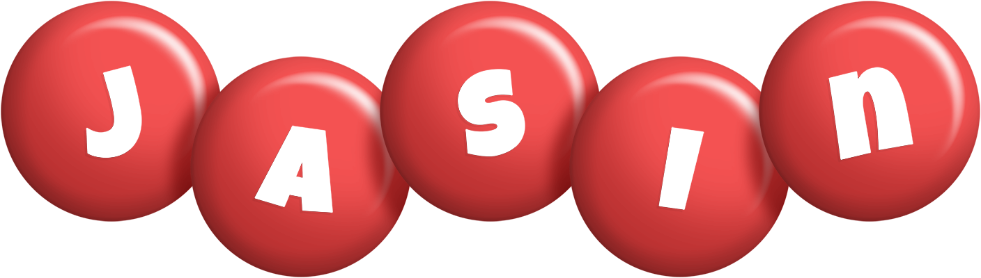 Jasin candy-red logo