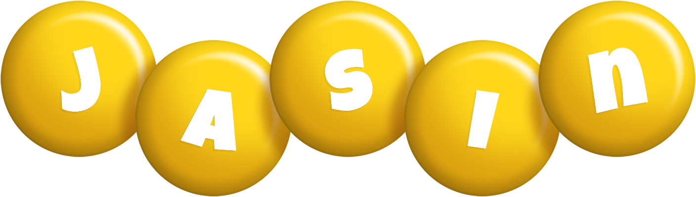Jasin candy-yellow logo