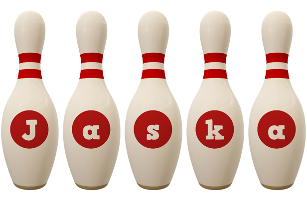 Jaska bowling-pin logo