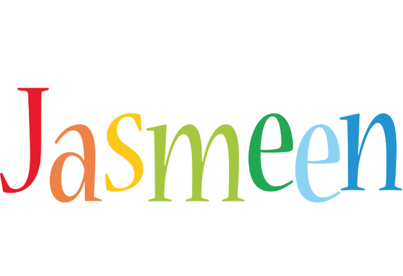 Jasmeen birthday logo