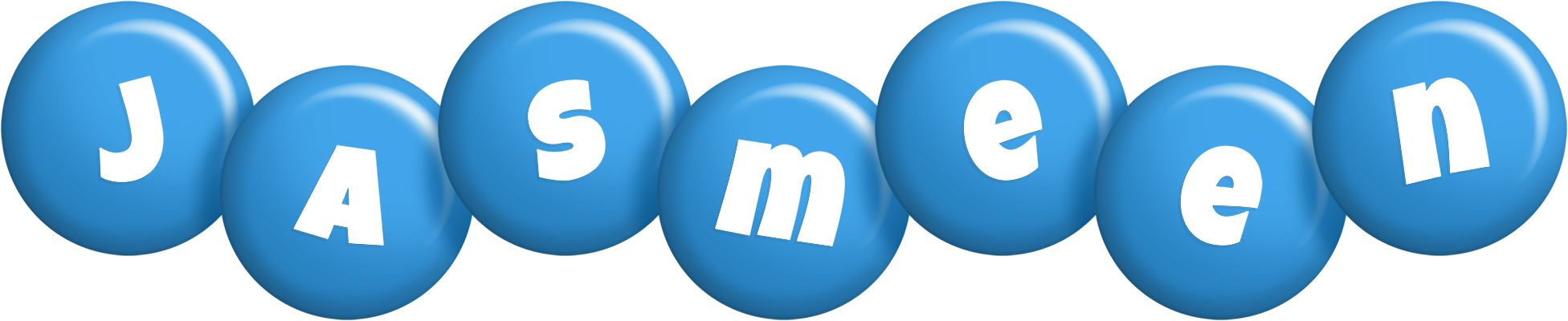 Jasmeen candy-blue logo