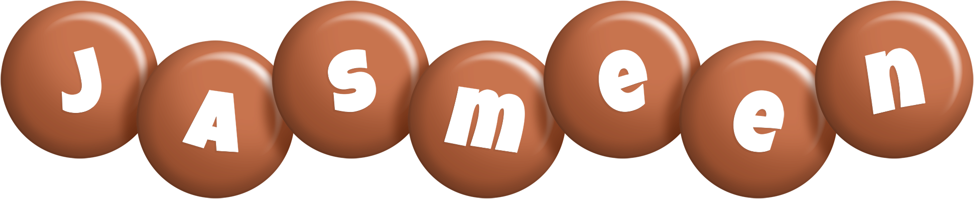 Jasmeen candy-brown logo