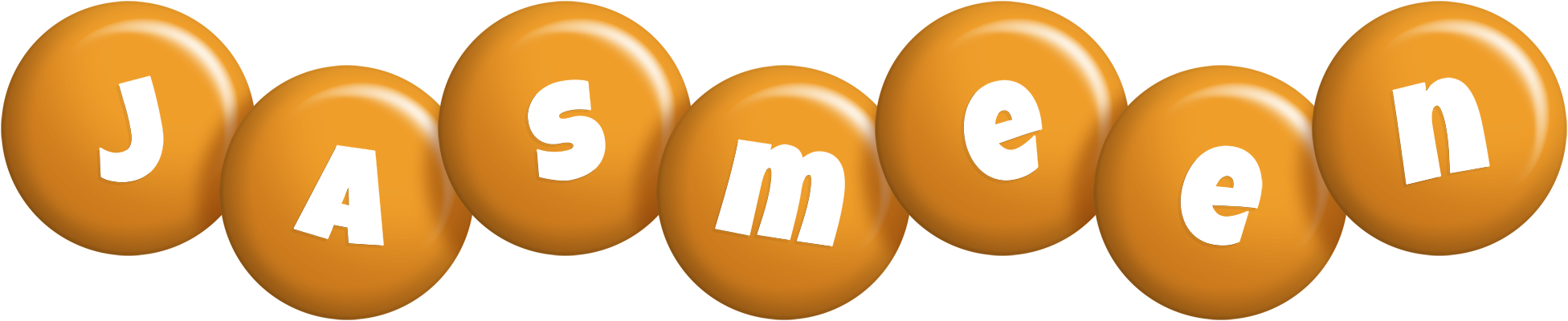 Jasmeen candy-orange logo