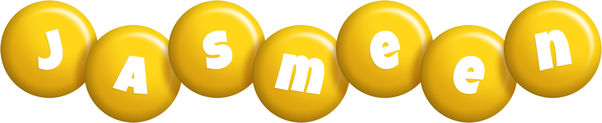 Jasmeen candy-yellow logo