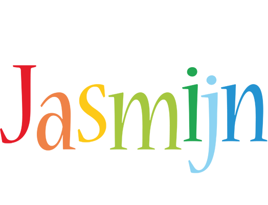 Jasmijn birthday logo
