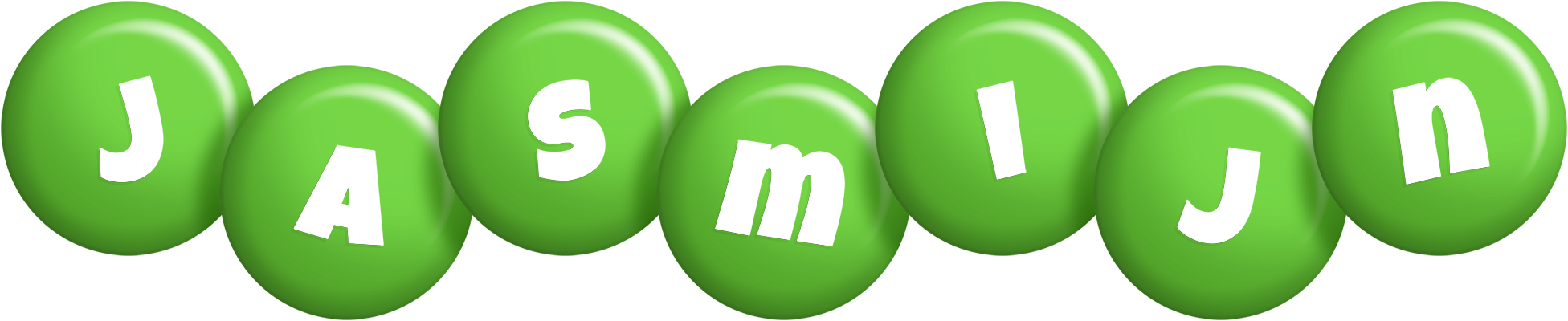 Jasmijn candy-green logo