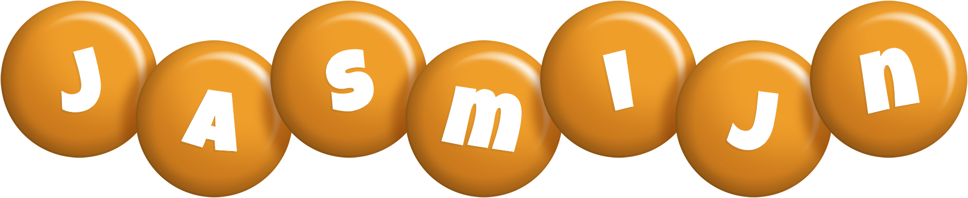 Jasmijn candy-orange logo