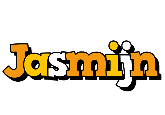 Jasmijn cartoon logo