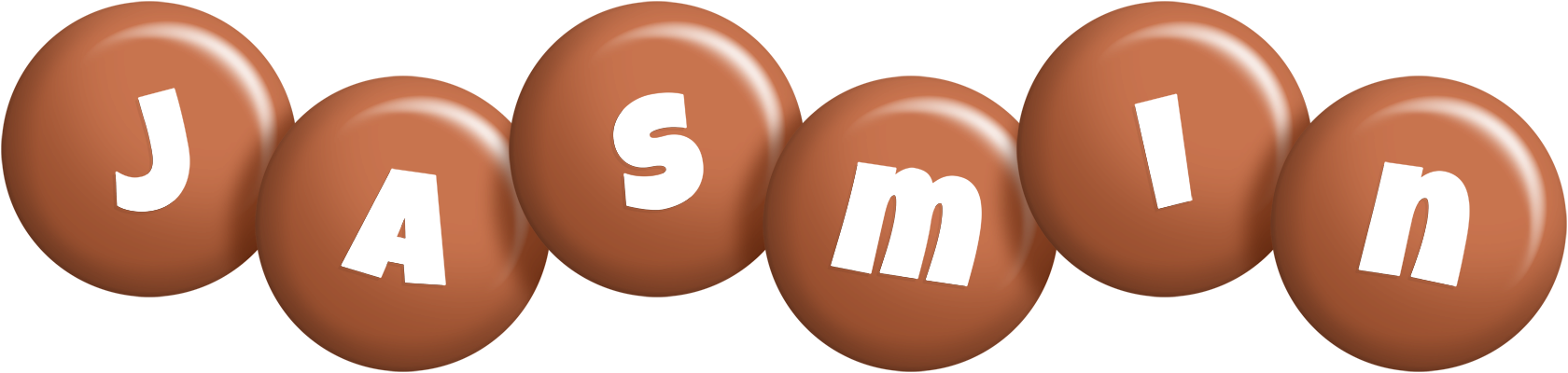 Jasmin candy-brown logo