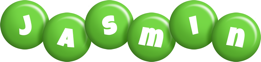 Jasmin candy-green logo