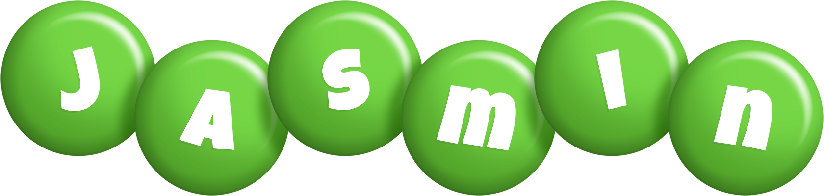 Jasmin candy-green logo