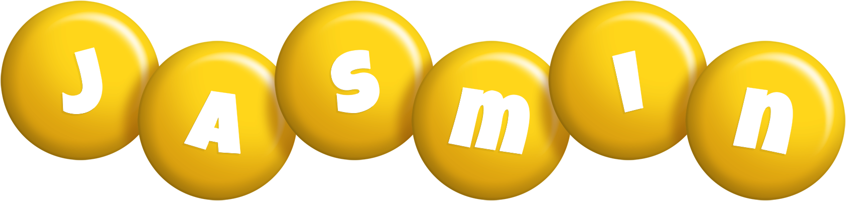 Jasmin candy-yellow logo