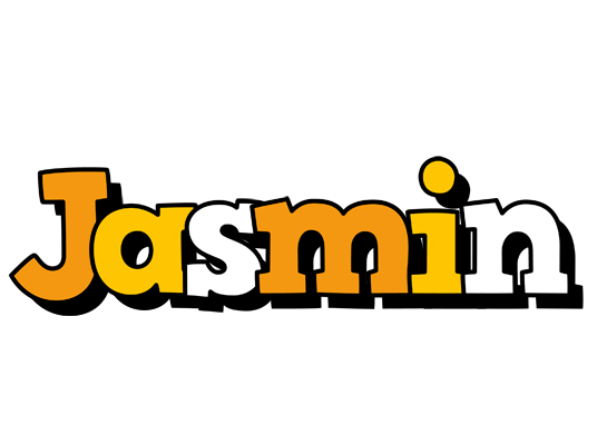 Jasmin cartoon logo