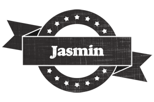 Jasmin grunge logo