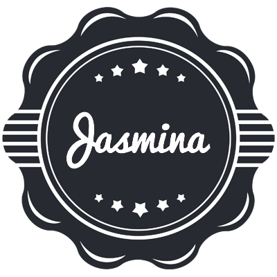 Jasmina badge logo