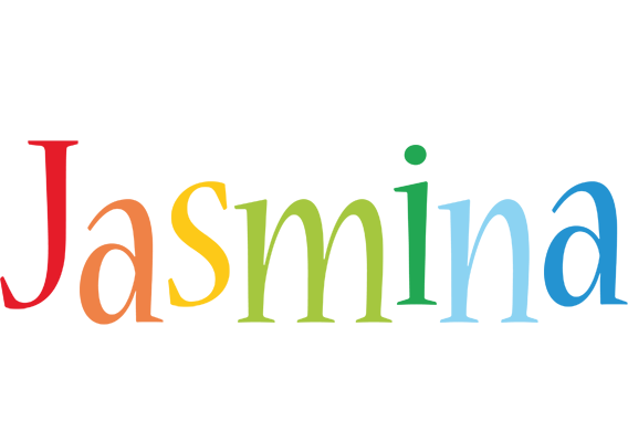 Jasmina birthday logo