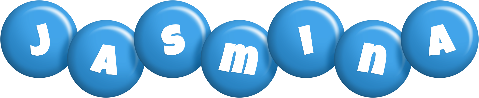 Jasmina candy-blue logo