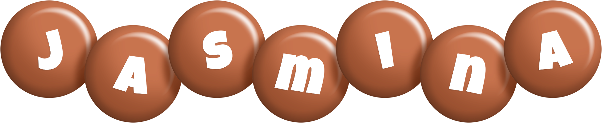 Jasmina candy-brown logo