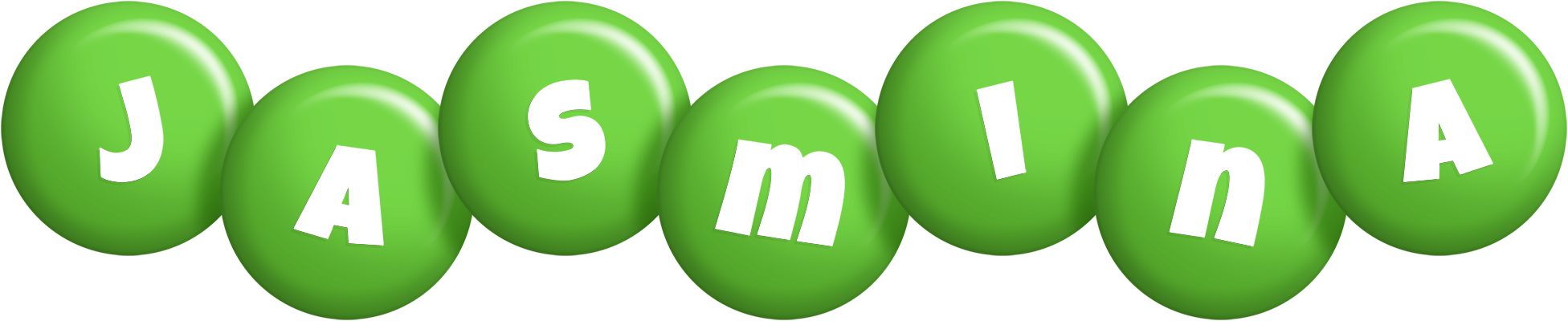 Jasmina candy-green logo