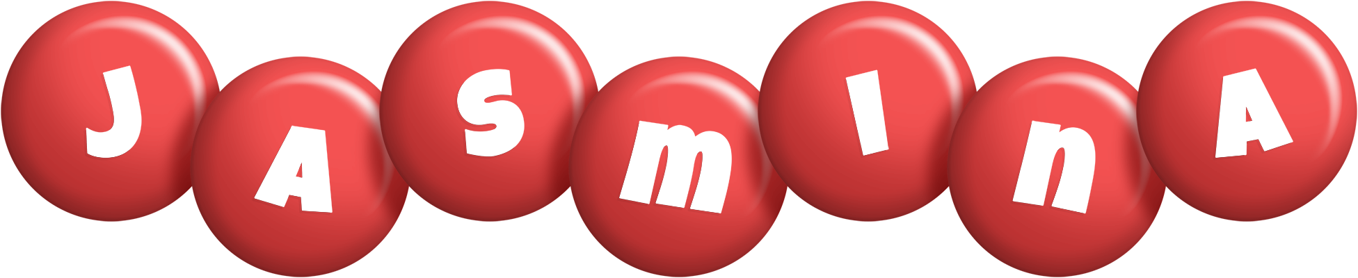 Jasmina candy-red logo