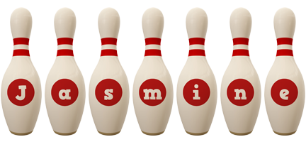 Jasmine bowling-pin logo