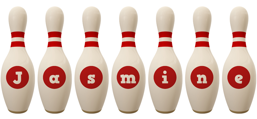 Jasmine bowling-pin logo