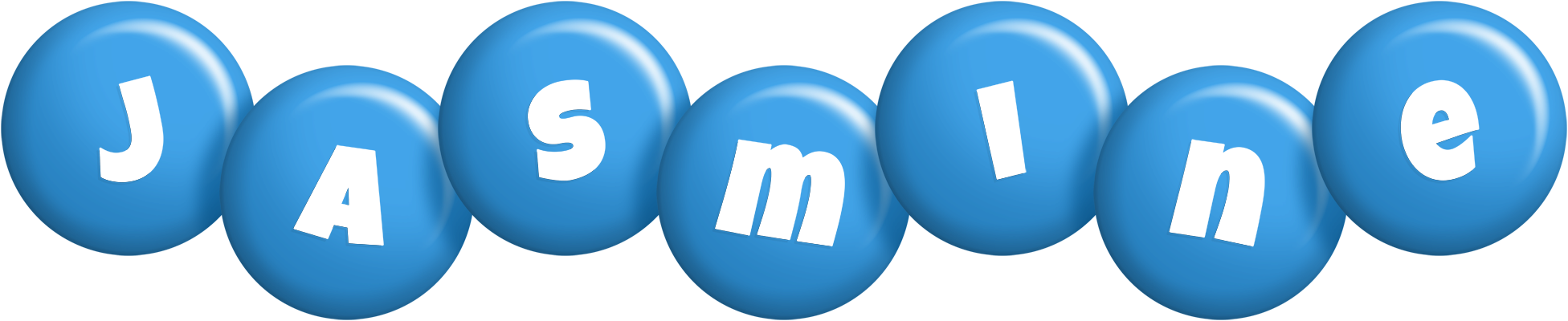 Jasmine candy-blue logo