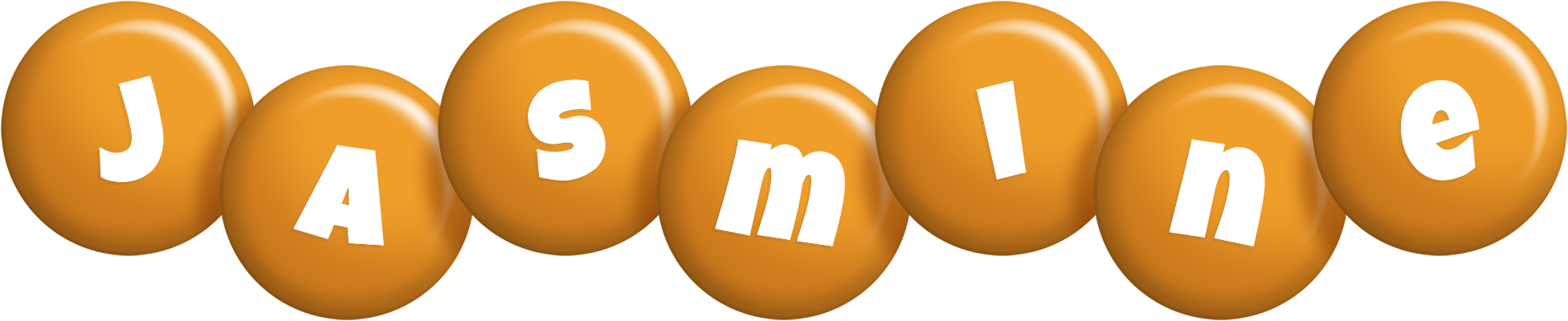 Jasmine candy-orange logo