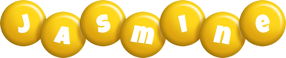 Jasmine candy-yellow logo