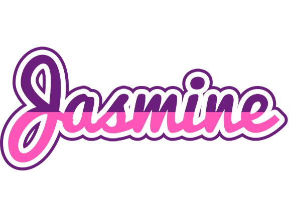Jasmine cheerful logo