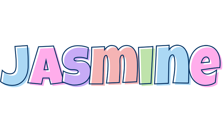 Jasmine pastel logo